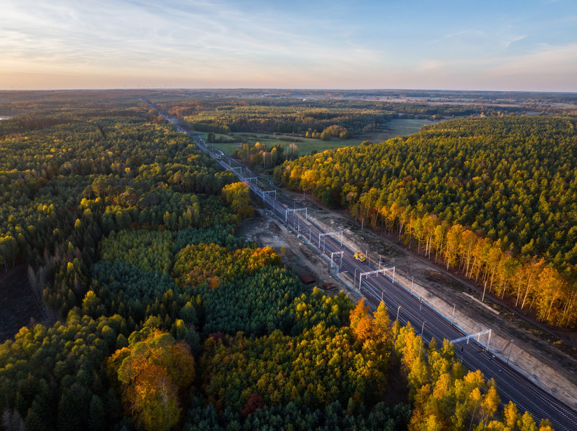 Modernizacja systemów torowych wraz z infrastrukturą towarzyszącą na linii kolejowej E-59 na odcinku Dobiegniew-Słonice, od km 105,820 do km 128,680