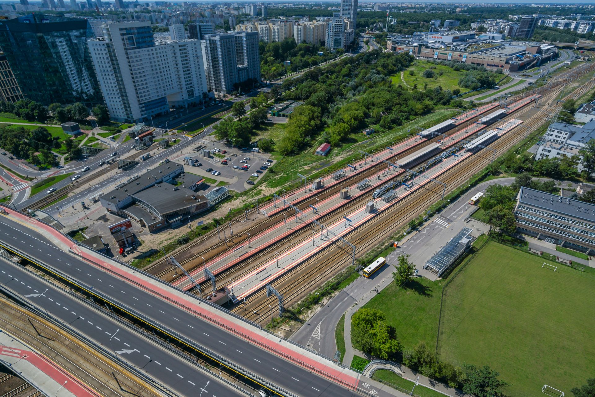 Modernizacja linii nr 20 w obrębie stacji PKP Warszawa Gdańska w powiązaniu z linią E-65 i stacją metra A17 Dw. Gdański etap II w ramach projektu na linii obwodowej w Warszawie