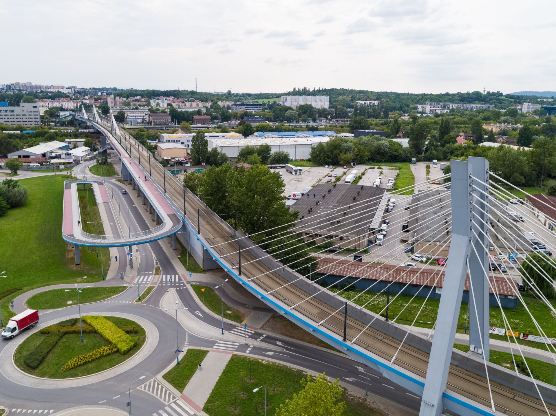 Rozbudowa linii tramwajowej KST Etap II B wraz z układem drogowym (ul. Lipska- ul.Wielicka) w Krakowie