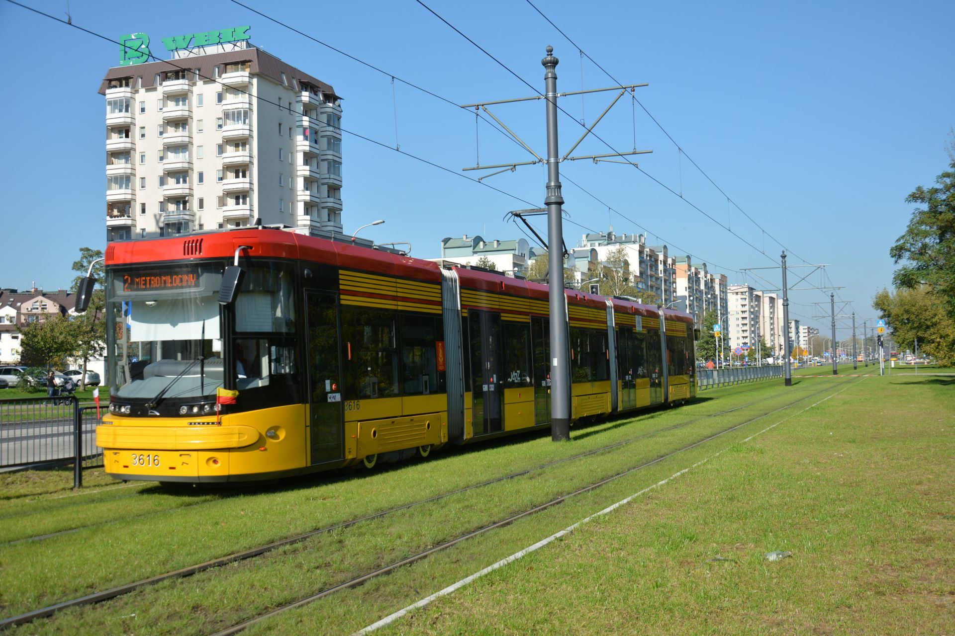 Budowa linii tramwajowej na Tarchomin – Etap II wraz z układem ulic drogowych: Światowida i Projektowanej